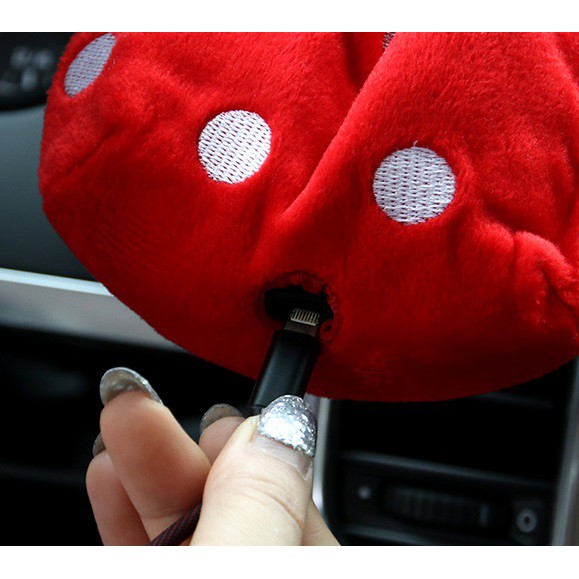 MICKEY MINNIE MOUSE POUCH Bludru Tempat Koin Kunci HP Karcis Kertas Parkir Gantung Lubang AC Limited