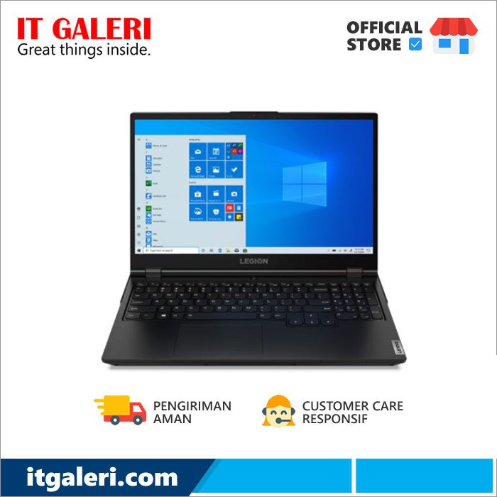 Laptop Gaming LENOVO LEGION 5-A6ID | GeForce®️ GTX 1660 Ti 6GB GDDR6 - Ryzen 7 4800H