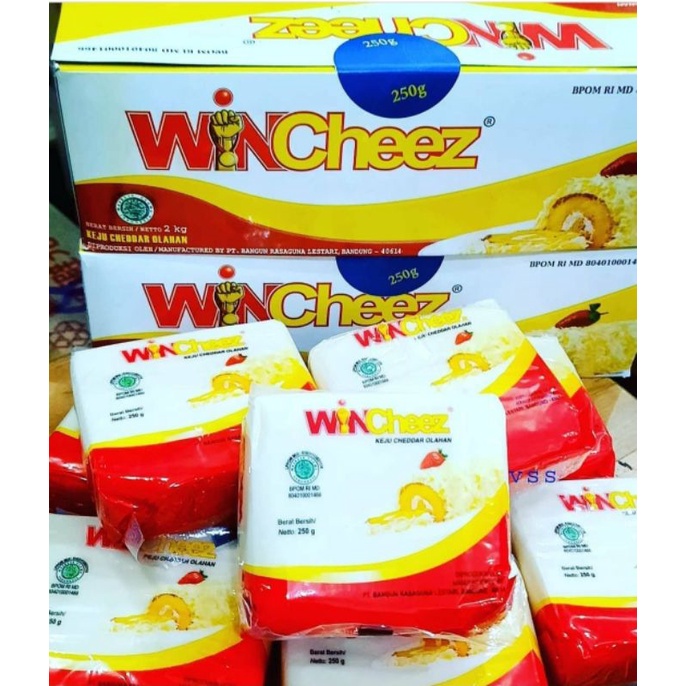 

WINCHEEZ 250grKeju cheddar #wincheese