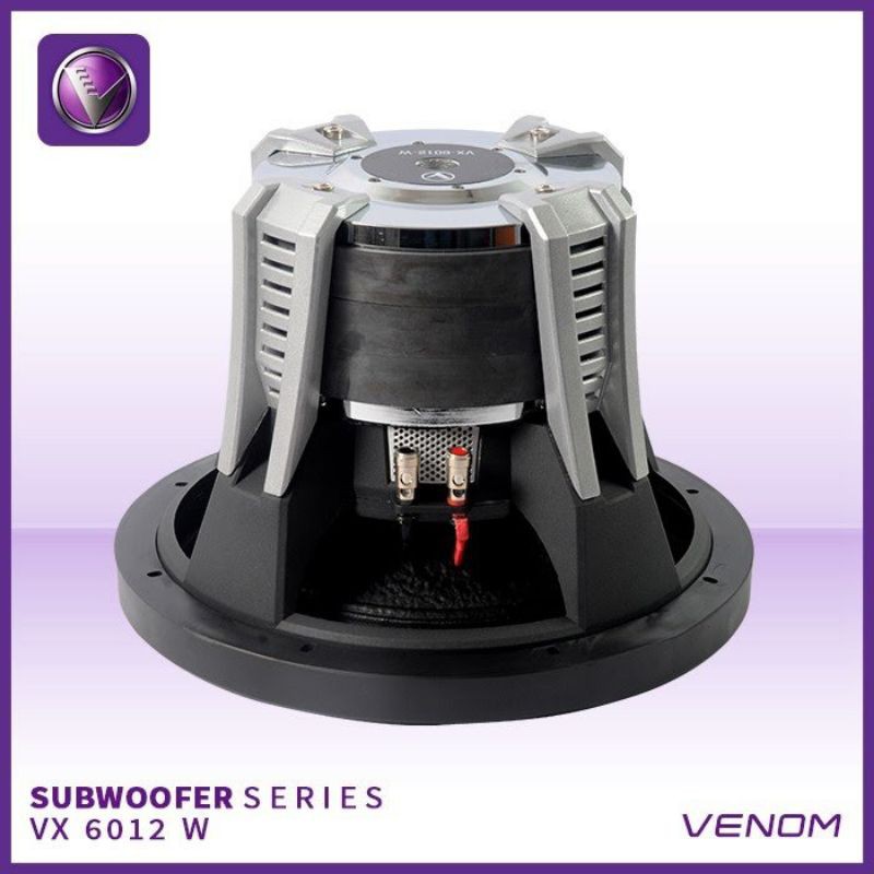 subwoofer venom 6012 vx6012w triple magnet