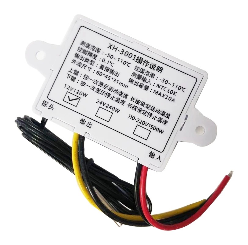 Digital Temperature Thermostat Controller 12V Microcomputer- XH-W3001