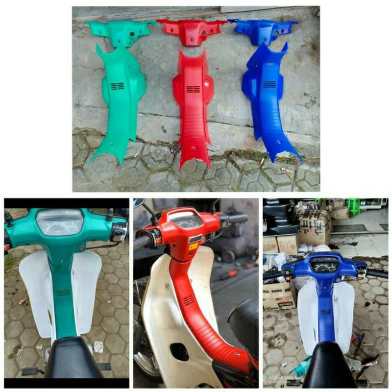 body tengah honda astrea grand impressa leghield honda grand impressa