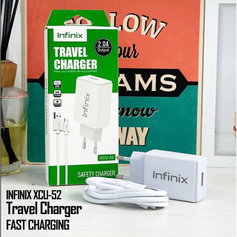 Ready Stok Travel Carger Infinix Hot 9 Casan Infinix XCU32 Micro Usb Charger Infinix Hot 10 1usb Micro