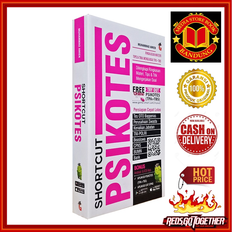 BUKU PSIKOTES - BUKU TES PSIKOTES SHORTCUT PSIKOTES(100% ORIGINAL)