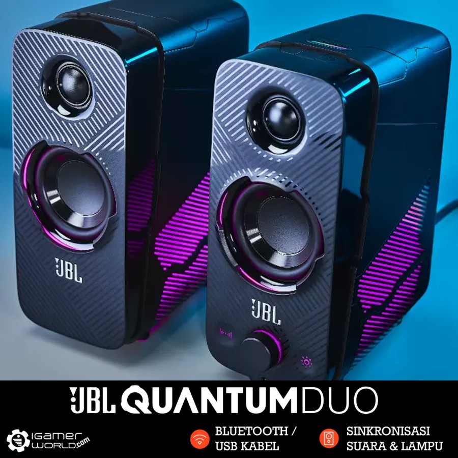 JBL Quantum Duo RGB BT/USB PC Gaming Speaker