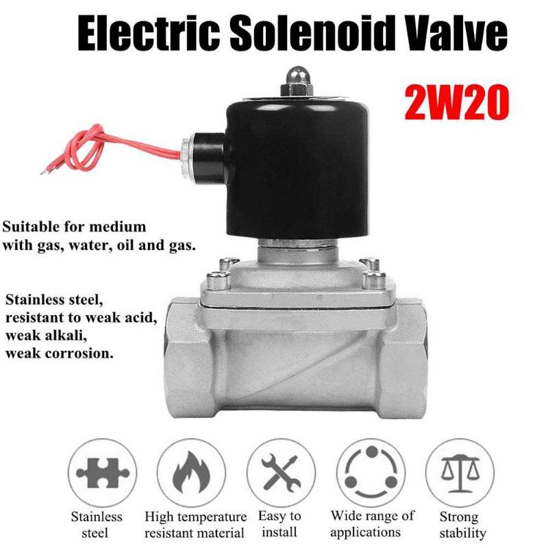 Electric Selenoid Water Valve 220V 1/2&quot;, 3/4&quot;, 1&quot;