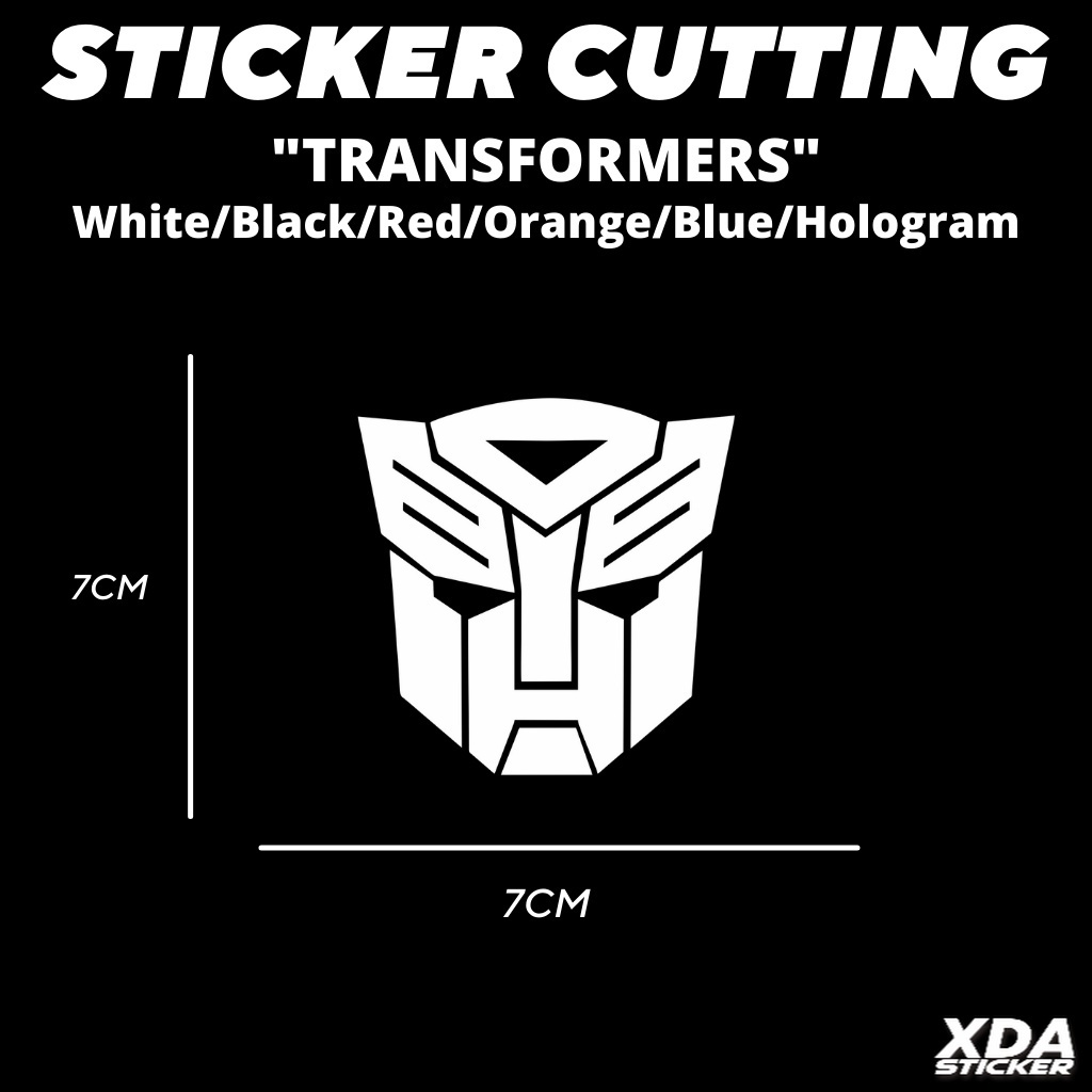 

STIKER/STICKER CUTTING TRANSFORMERS EMBLEM