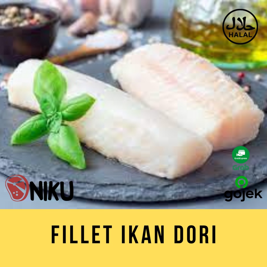 

FILLET IKAN DORI DORY IKAN FILET KUALITAS SUPER - 1 Kg