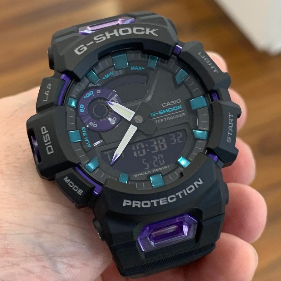 JAM TANGAN PRIA CASIO G-SOCK GBA-900-1A6DR GBA900 GARANSI RESMI 2 THN ORIGINAL