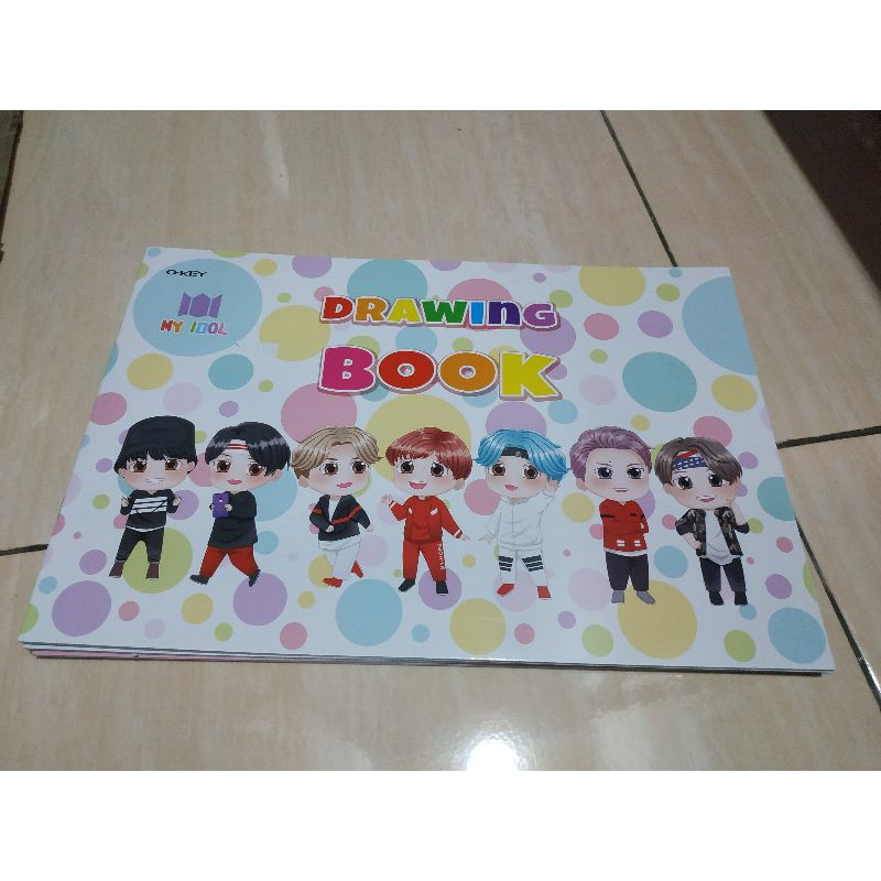 

buku gambar okey isi 8 lembar