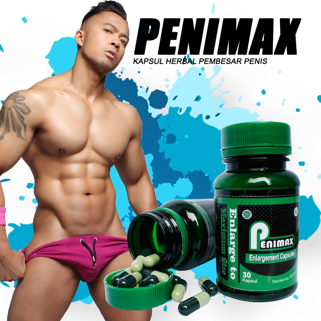 PENIMAX ORIGINAL OBAT PEMBESAR TERBAIK BPOM HERBAL