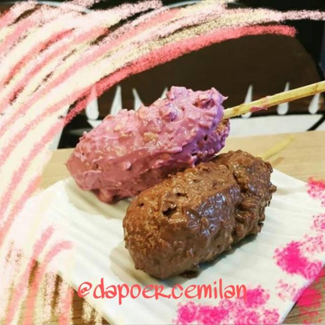 

corndog mozarella taro