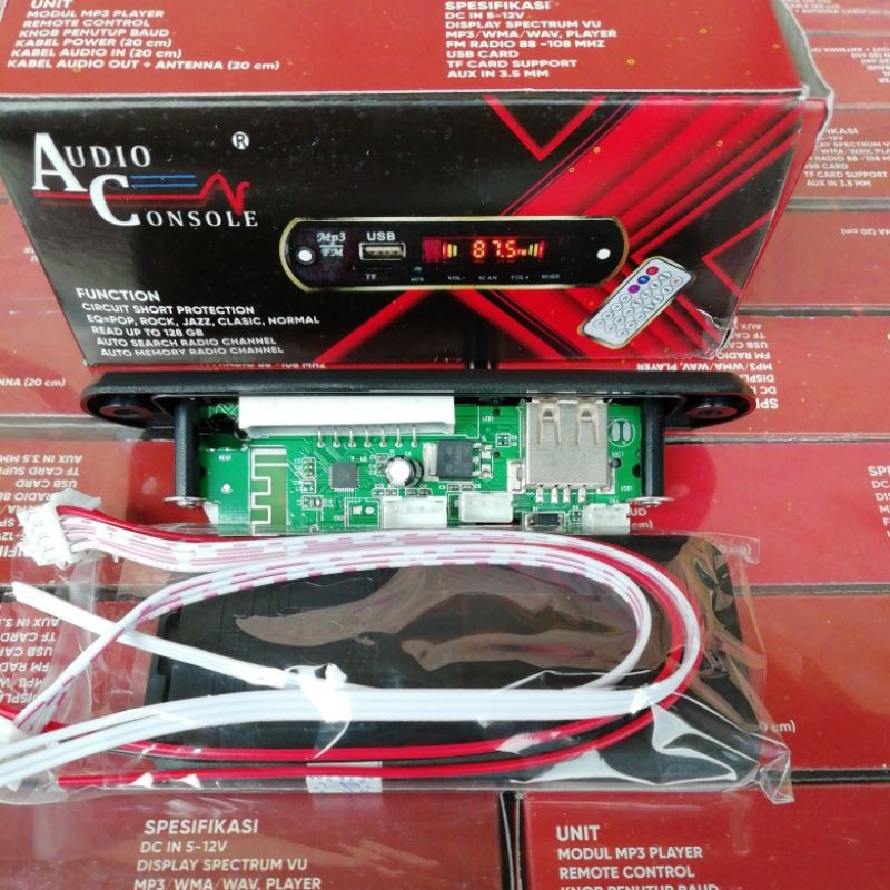 Modul KIT MP3 Bluetooth Merk Audio Console (suara jernih)