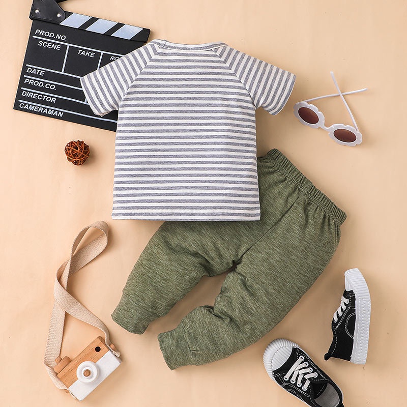 Setelan baju bayi pria setelan pakaian bayi children clothing casual boy baju bayi cowok