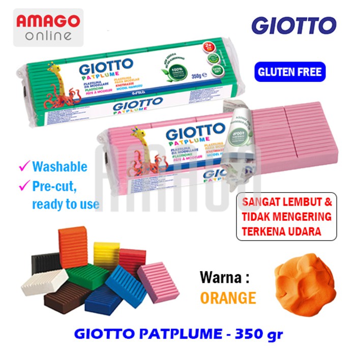 GIOTTO PATPLUME 350 grams - ORANGE - 510110