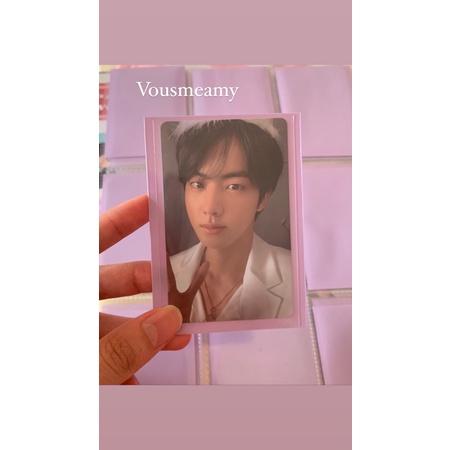 Photocard PC Seokjin / Jin BTS album MOTS 7 ver 1