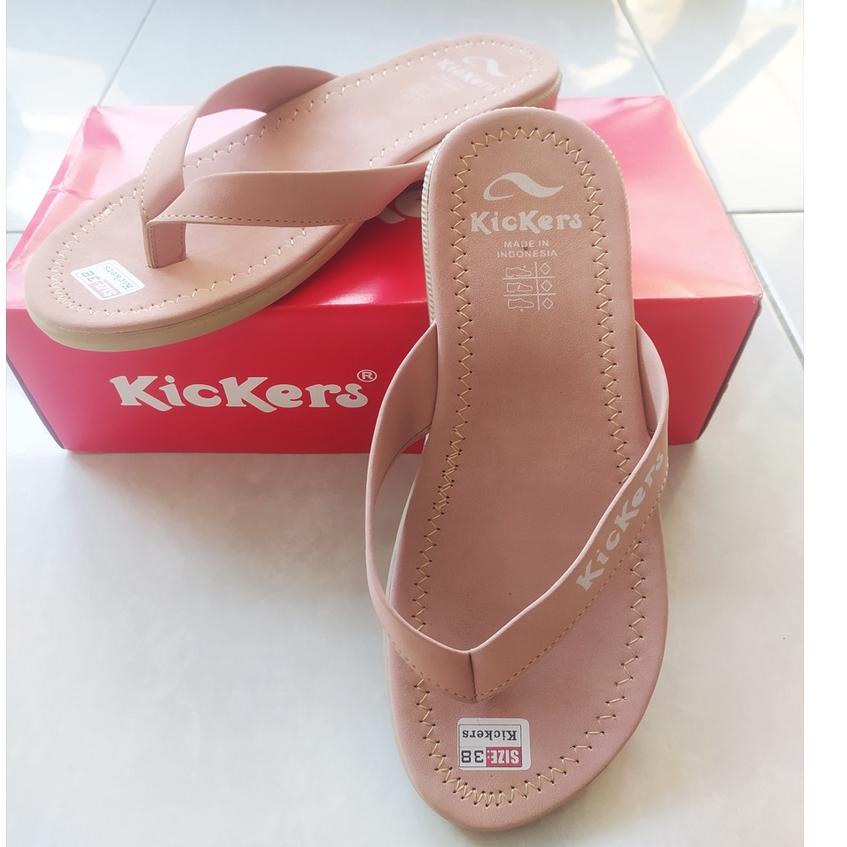 {SGU.29My22ᴮ} SANDAL WANITA KARET JEPIT IMPORT KICKERS