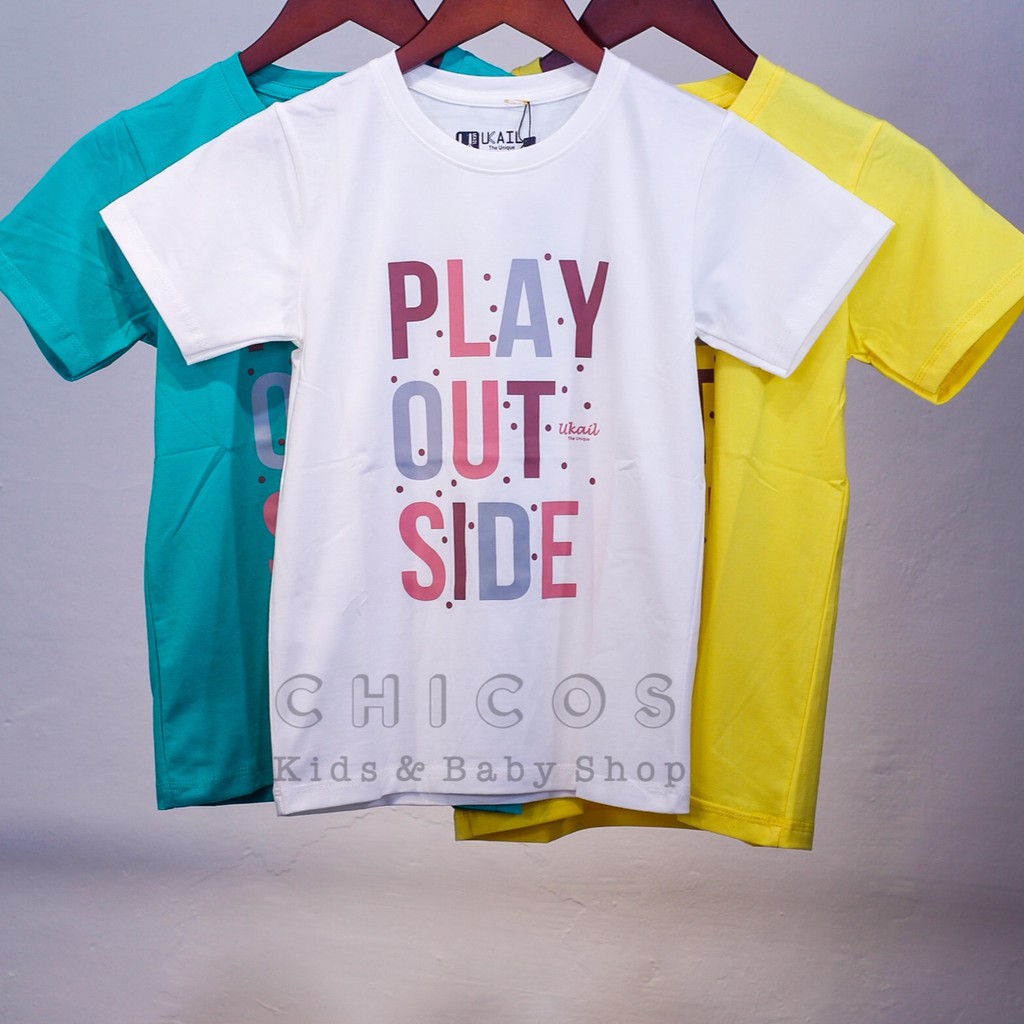 Kaos Anak || Junior || Laki-laki  ( 10 - 15 tahun) Ukail #Play