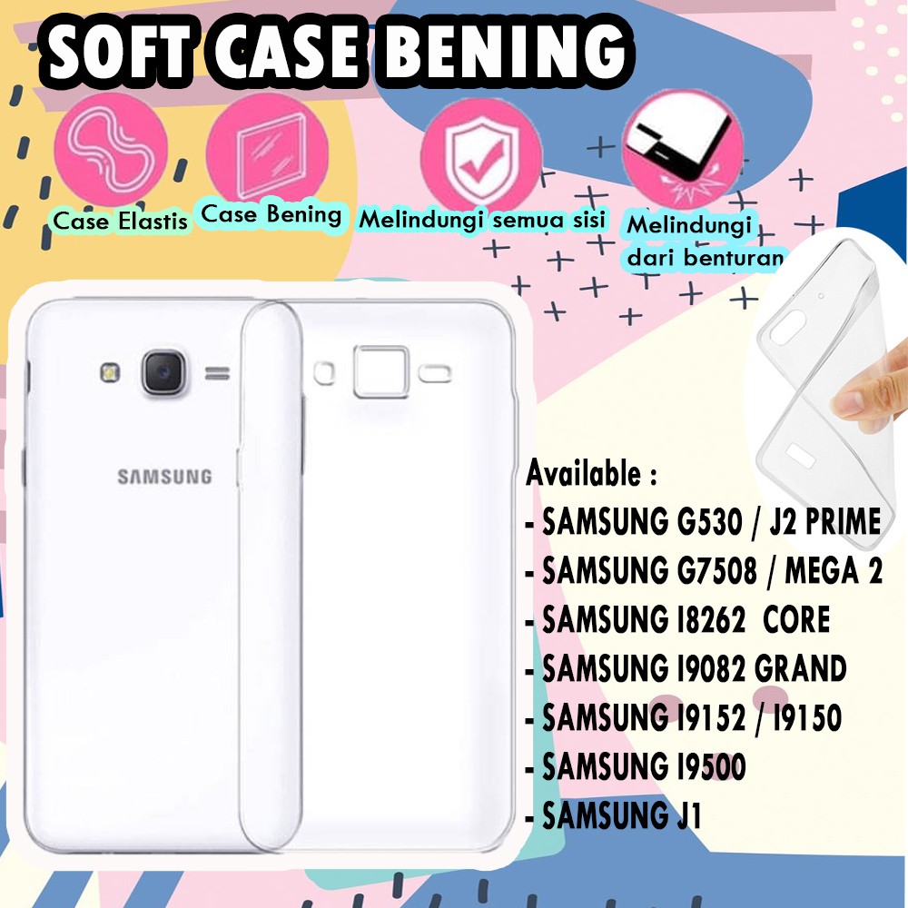 WARNA ACAK ULTRATHIN SILIKON SAMSUNG G530 J2 PRIME GRAND 2 G7106 I8262 CORE GRAND I9082 J3 PRO J3110