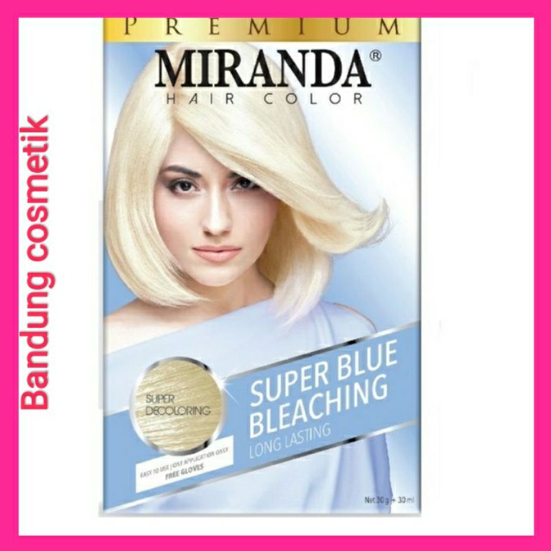 MIRANDA HAIR COLOR  Pastel Series SUPER BLUE BLEACHING 30ml