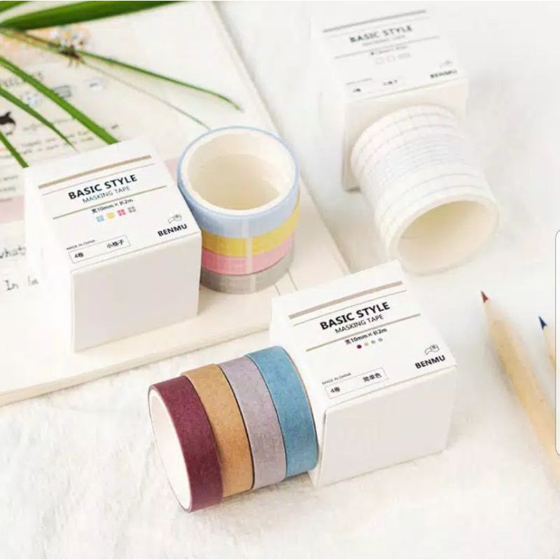 

washi tape grid solasi motif kotak