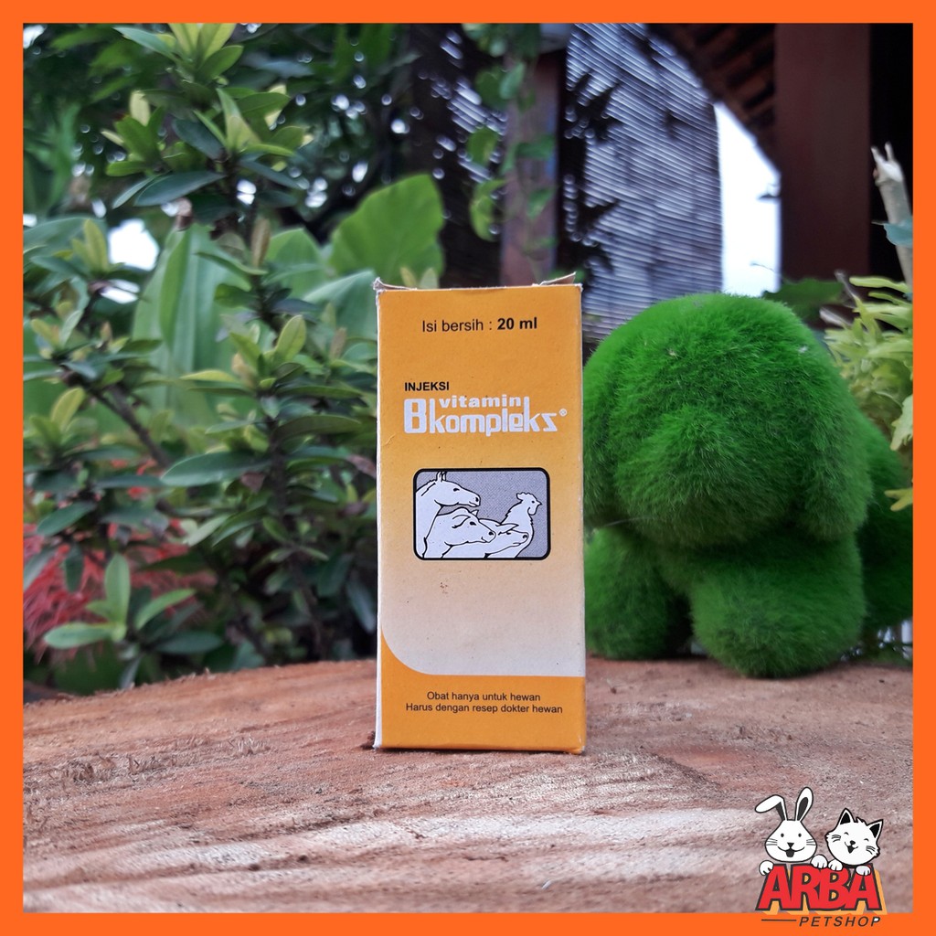 VITAMIN B KOMPLEKS MEDION 20 ML 50 ML - Meningkatkan Produktifitas dan Kekebalan Hewan Injeksi