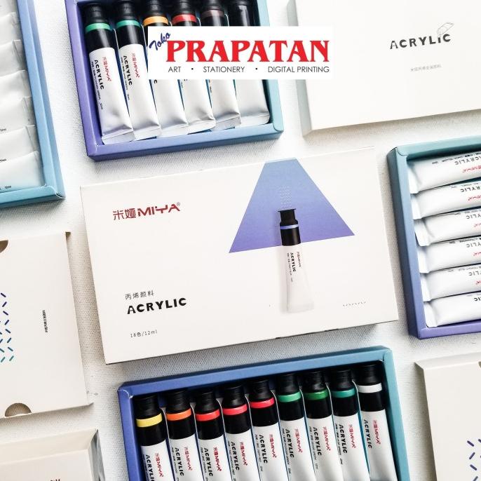 

PROMO Miya Himi Acrylic Paint Set 12/18x12ml | Cat Akrilik/CAT AKRILIK SET/CAT AKRILIK SET 24 WARNA/CAT AKRILIK PASTEL/CAT AIR/CAT AIR LUKIS SET/CAT AIR GIOTTO/KUAS LUKIS 1 SET/KUAS LUKIS KECIL/KUAS LUKIS LENGKAP/KANVAS LUKIS/KANVAS LUKIS SKETSA/KANVAS
