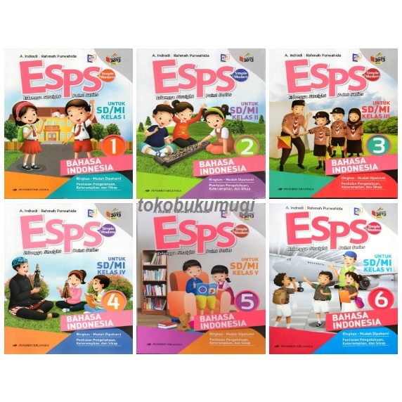 Jual ESPS Bahasa Indonesia Kelas 1,2,3,4,5,dan 6 | Shopee Indonesia