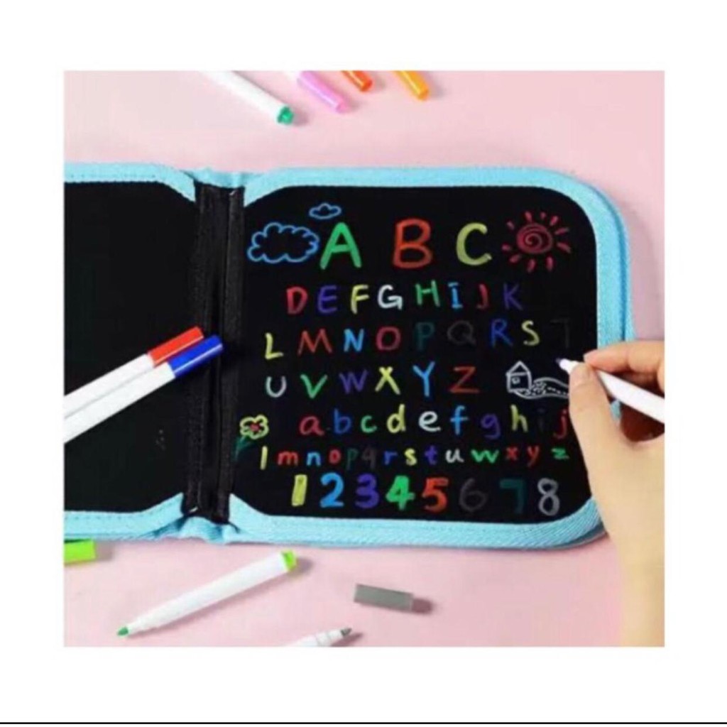 

Buku gambar bisa dihapus reusable magic drawing book mainan anak - Animal HASALIAN