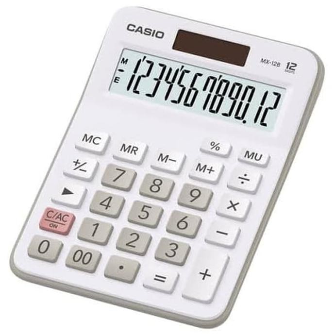 

ITERBATASl Casio MX-12B NEW - Desktop Kalkulator/Kalkulator Meja ICLl