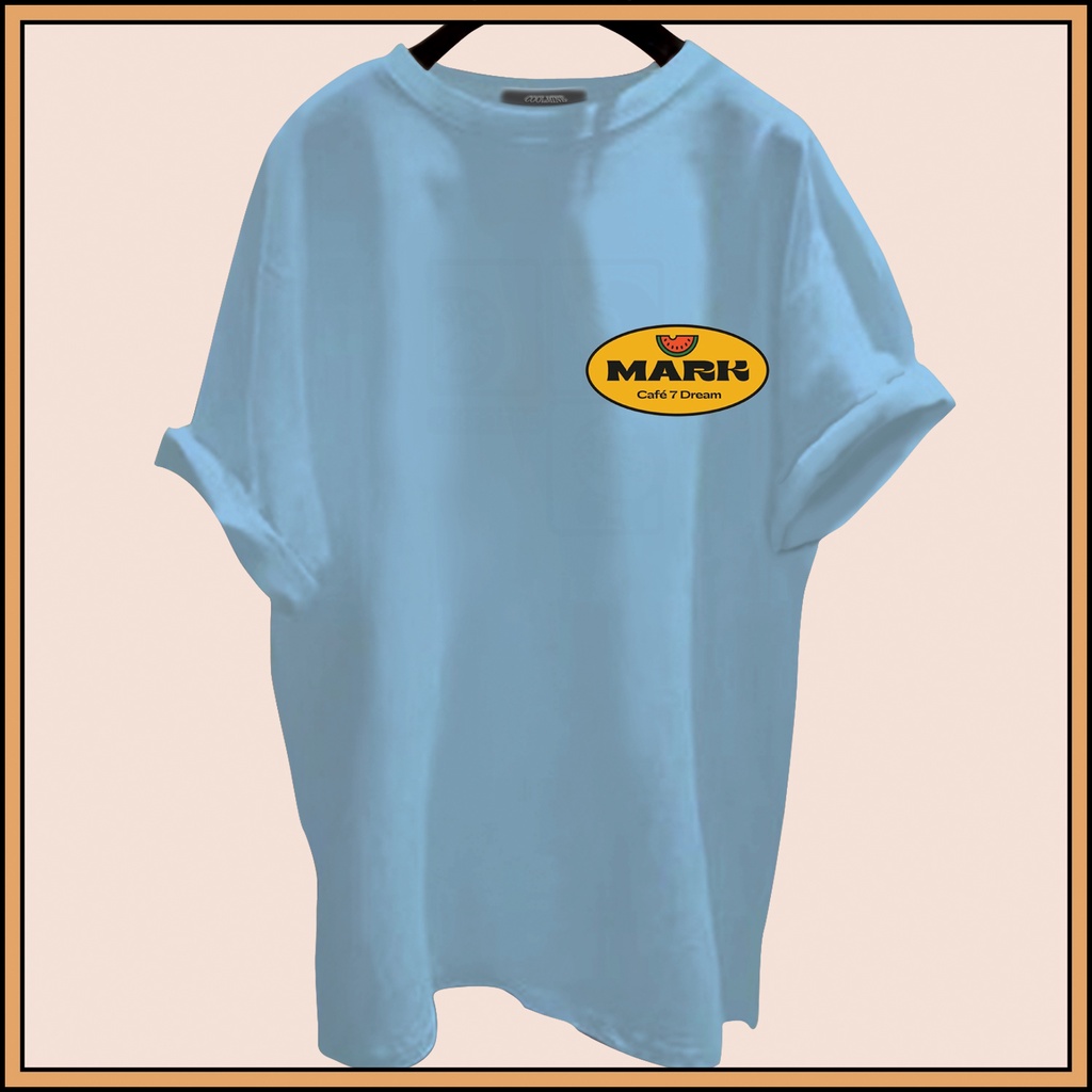 CALVIERO SHOP - BAJU KAOS ATASAN WANITA MARLK LOGO PRINT