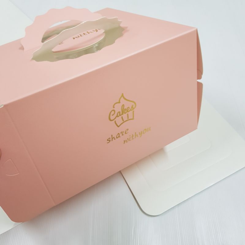 Kotak Kue Tart/Box Kue Cake Dengan Gagang