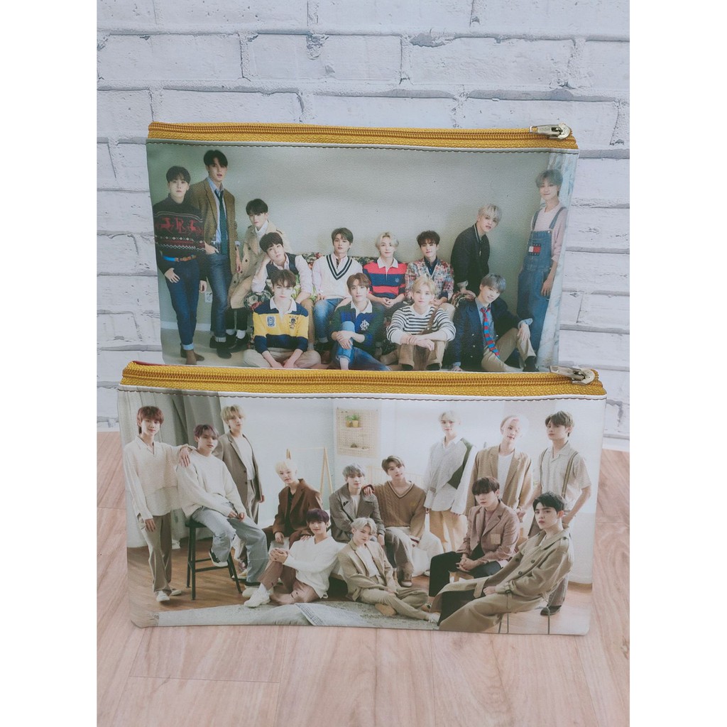 

[READY STOCK] POUCH PENCASE TEMPAT PENSIL SEVENTEEN