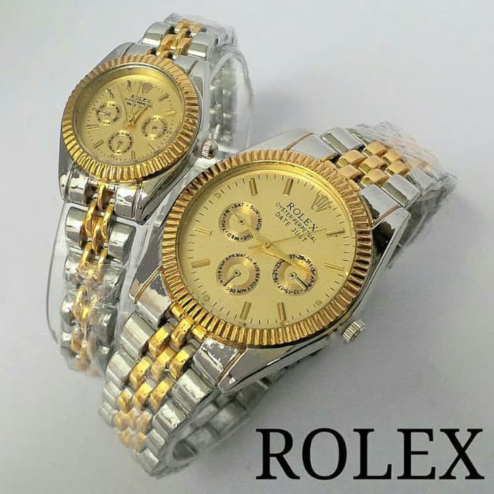 jam tangan pasangan jam tangan rolex couple fashion wanita murah Jam Tangan Couple murah
