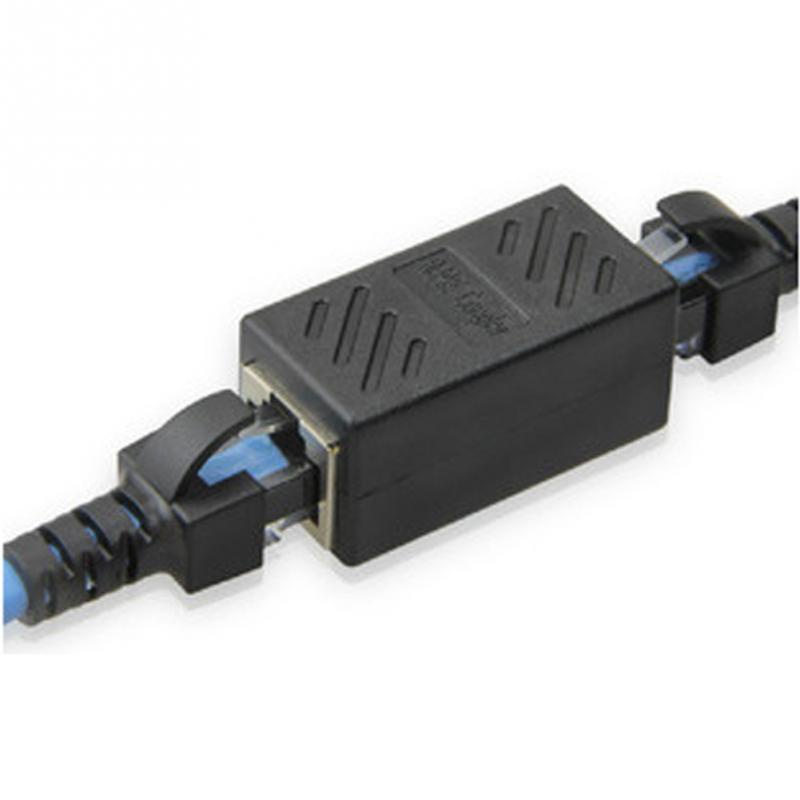 RJ45 Female to Female Cat6 Network LAN Extension Adapter Connector