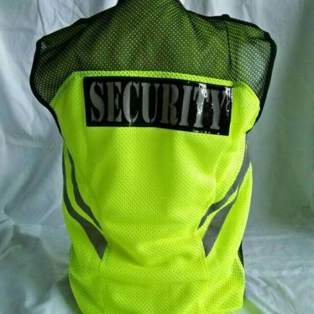 Rompi jalames/jaring satpam/security baru scotlite