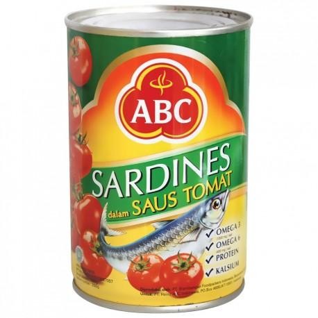 

ABC Sardines Tomat 425g