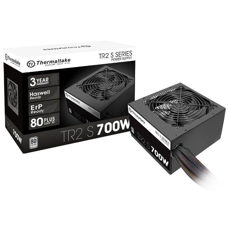 power supply Thermaltake TR2 S 700W non modular ATX2.3 A-PFC ,12cm 80+