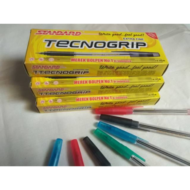

Standard Tecnogrip Pen Black