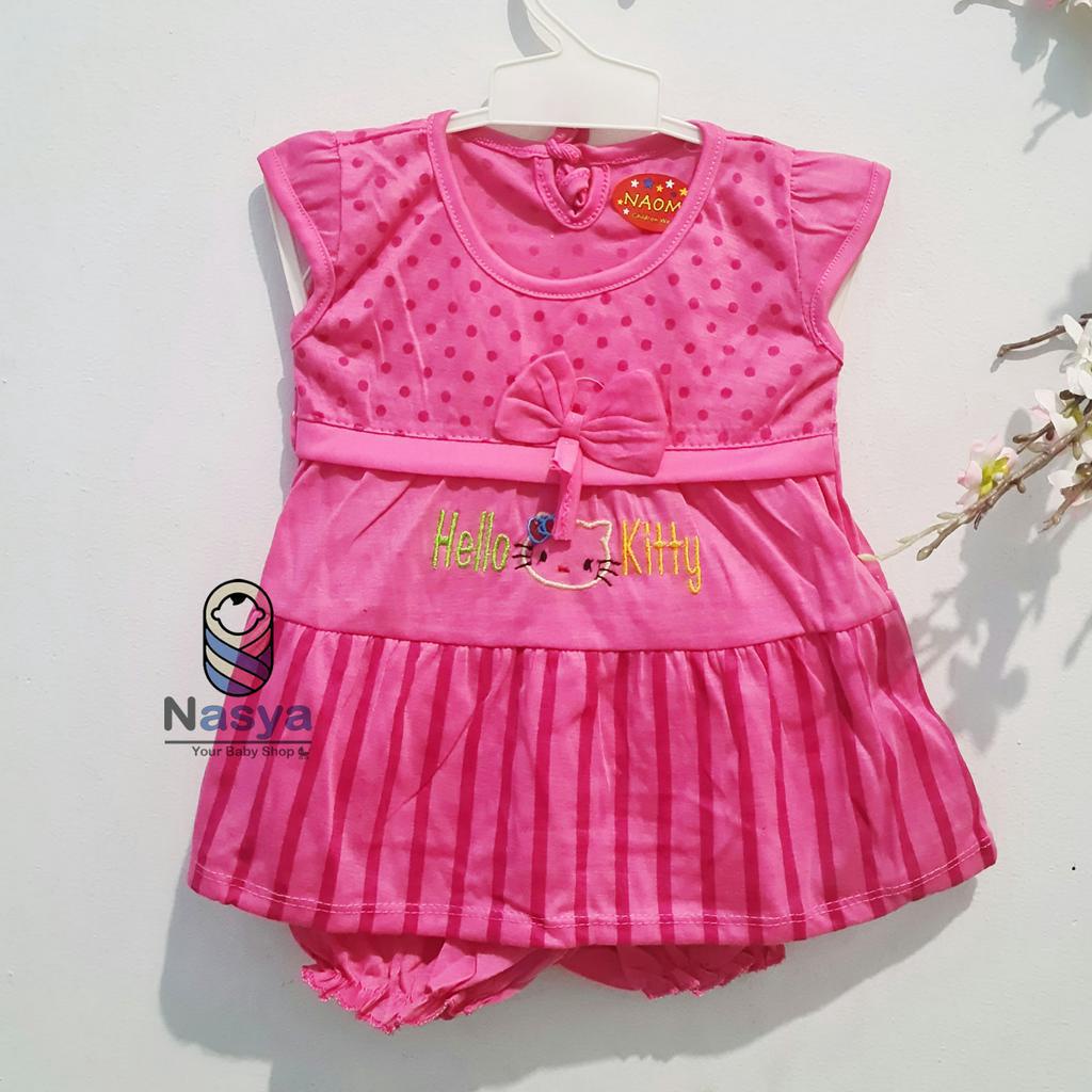 [N-016] New Arrival Setelan baju kutung dan celana pendek bayi 3-6 bulan