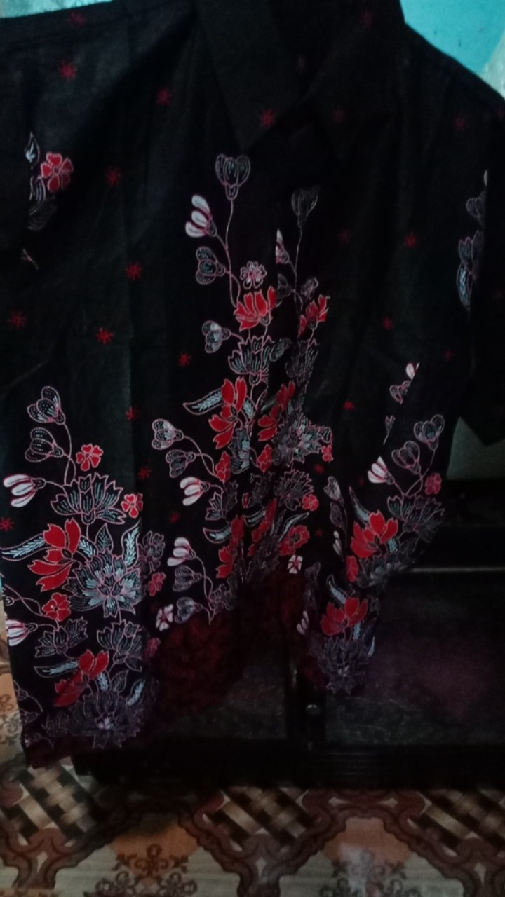 Couple Batik Keluarga || Setelan Couple Batik Ayah Ibu Anak Cewek