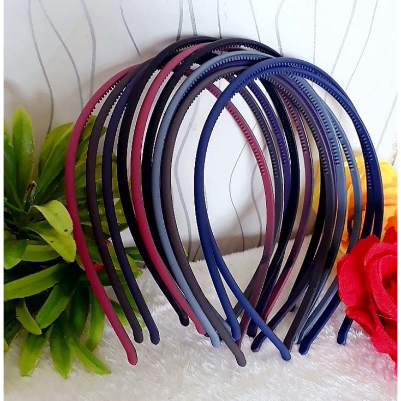 BANDO DOFF POLOS BANDO LIDI DOFF 0.5CM Bando Lidi Korea Bando Tipis