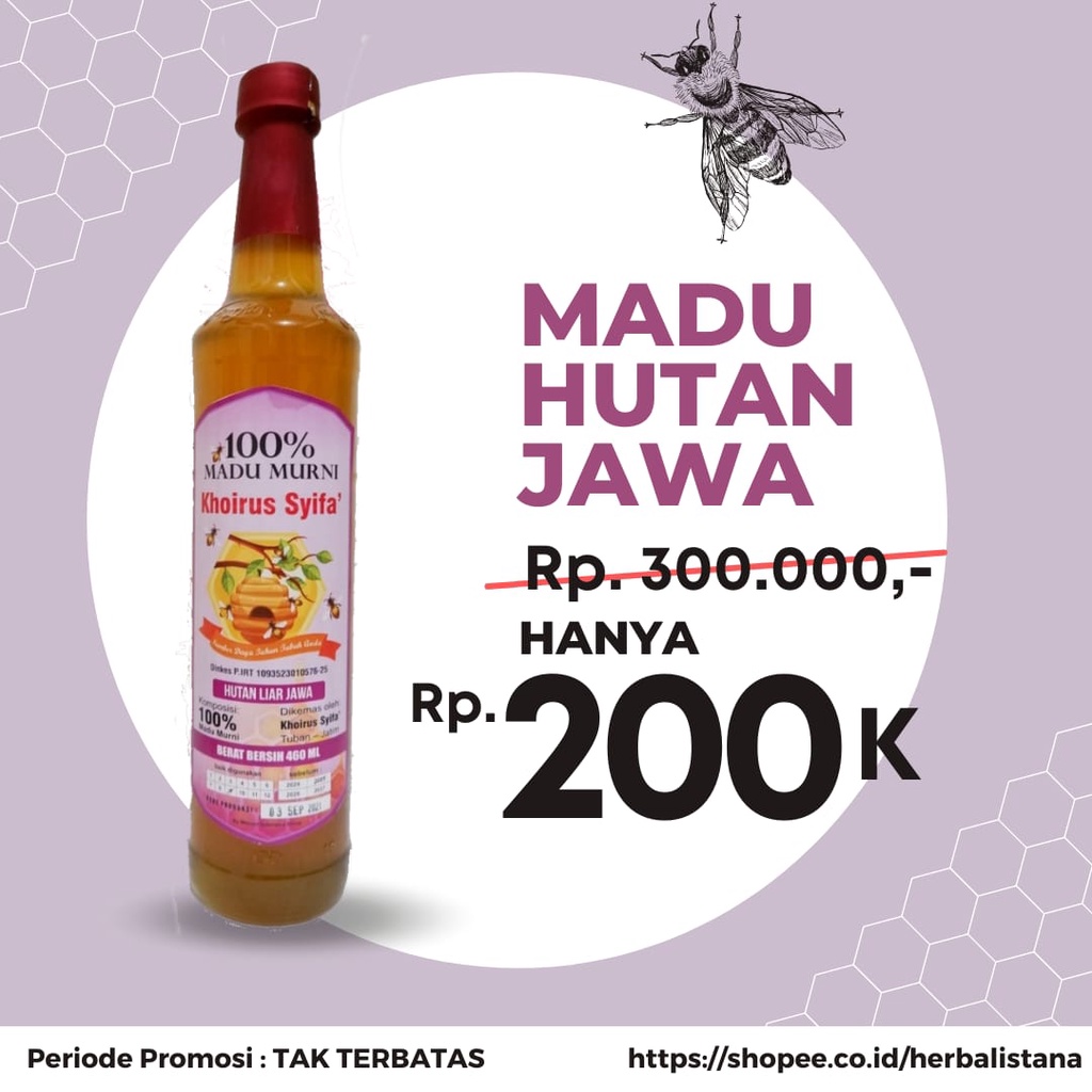 

Madu Hutan Liar Jawa VIRAL!!! Herbal Istana