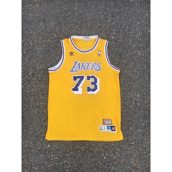 Dennis Rodman Lakers Basketball Jersey