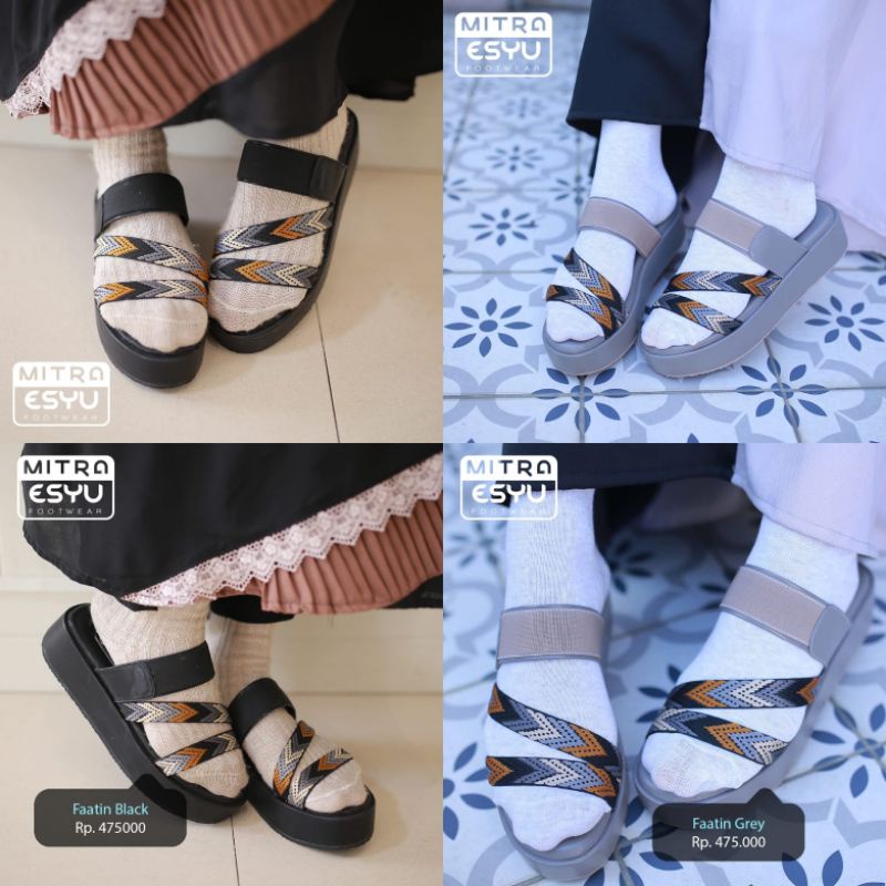 FAATIN SERIES SANDAL WEDGES ESYU SHOES