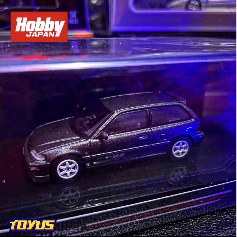 Hobby Japan - HONDA CIVIC EF9 SIR II CUSTOMIZED VER SILVER