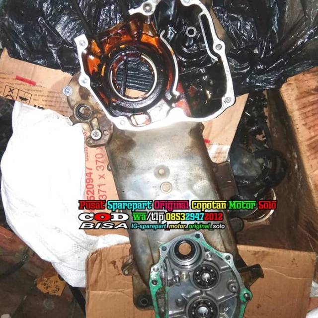 Crankcase kiri beat fi non esp Start kasar Vario Spacy KZL