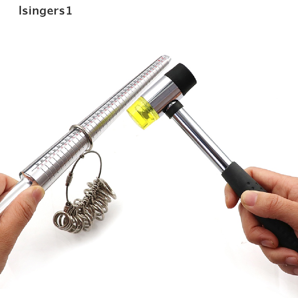 (lsingers1) Alat Pengukur Jari Bahan metal