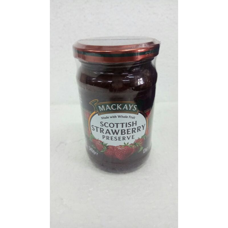 

Mackays Scottish Strawberry Jam 340gr