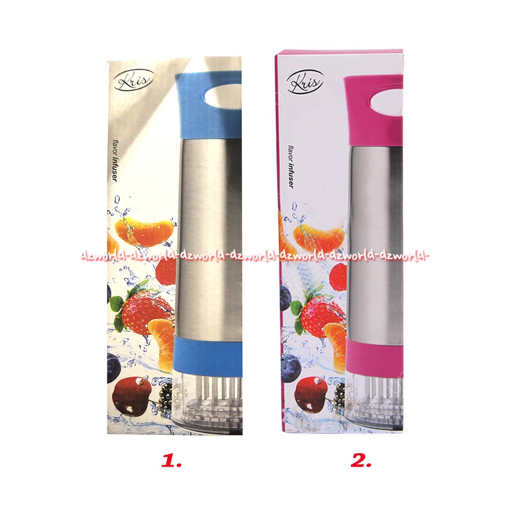 Kris Infuser Fruit Bottle 500ml Botol Minuman Infus Juice Infuser Buah